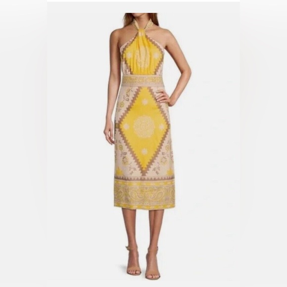 Antonio Melani Multicolor Halter Dress - Size 14 - Picture 1 of 6